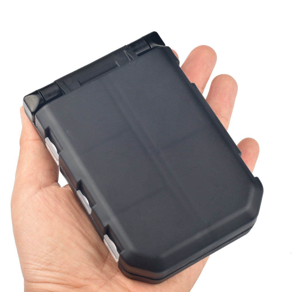 MUUNN Tungsten Weight Lure Fishing Accessory Storage Box,Seafishing Tackel,Salmon Bass Trout Hooks Rings Spoons