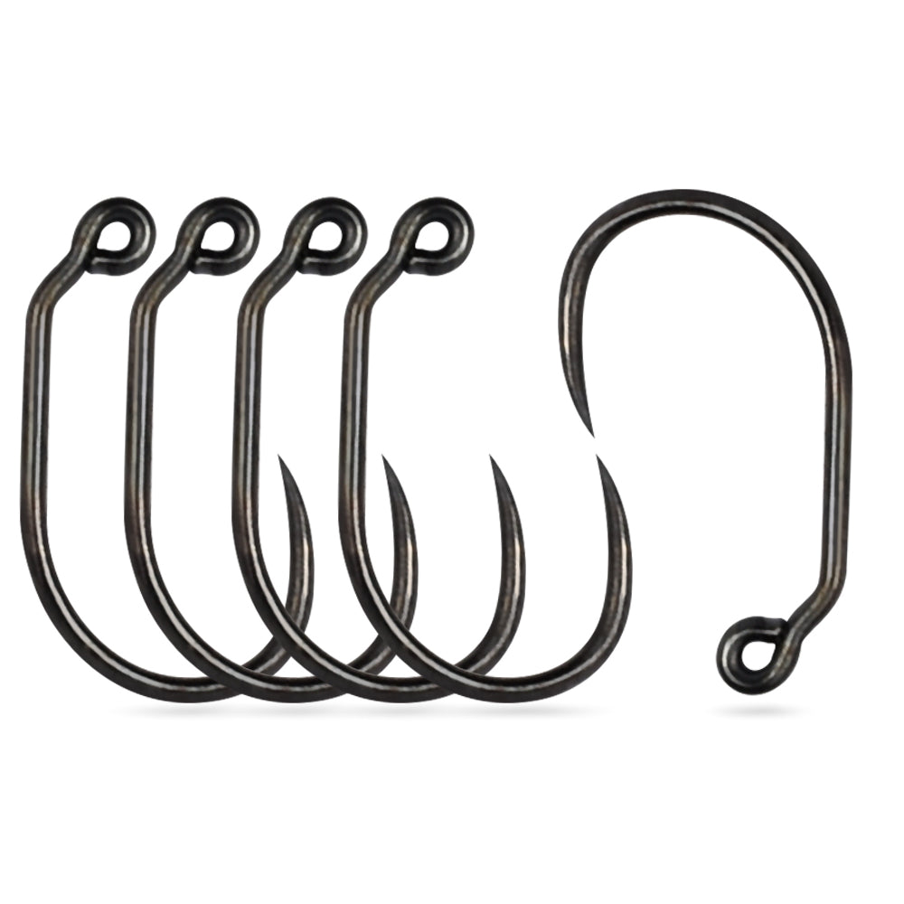 MUUNN 100PCS Fly Tying Hooks, #10#12#14#16#18,Fishing Dry Nymph Shirmp Wet Caddis,Barbless Hook ,Wide Gape Jig,Trout Hooks