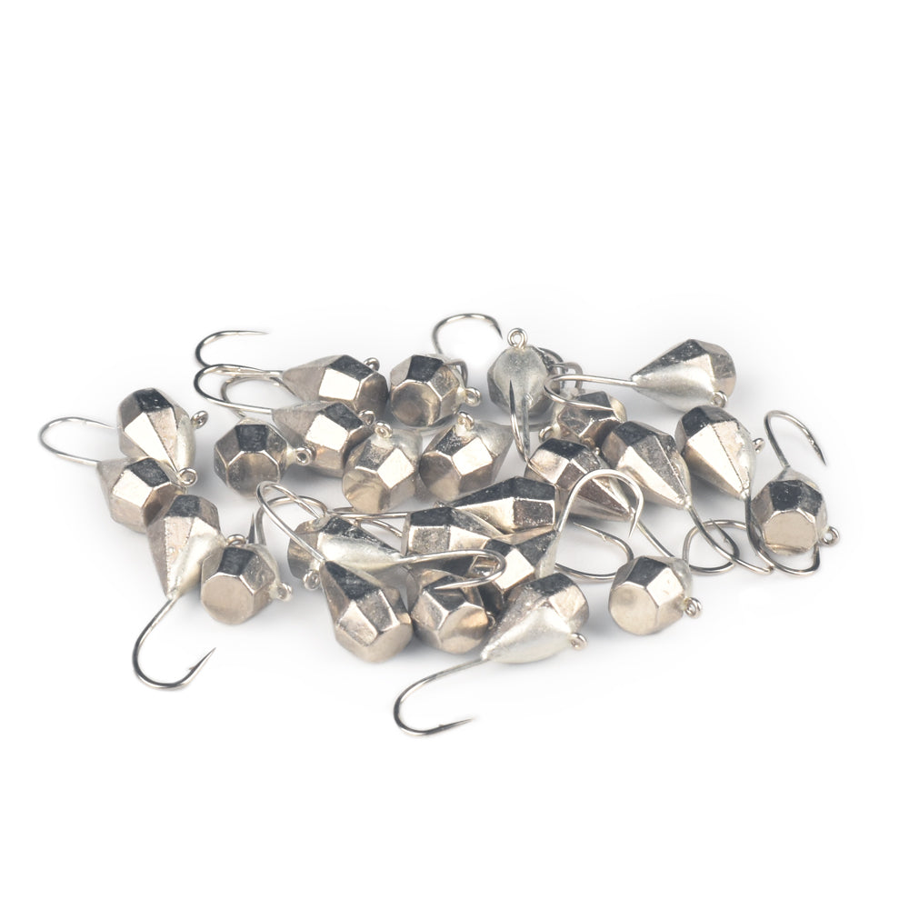 MUUNN Tungsten Diamond Ice Jigs,Winter Fishing Hook Plain 2.5mm~8mm,Crappie Trout Perch Lure Tackel,Hyabusa Ice Jigs
