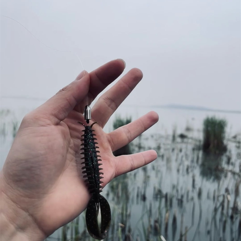 MUUNN 30PCS Tungsten Worm Sinker Set Combo,1.8g-14g Bullet Weights Texas Rig Bass Panfish Salmon Jika Rig Fishing Lure Box