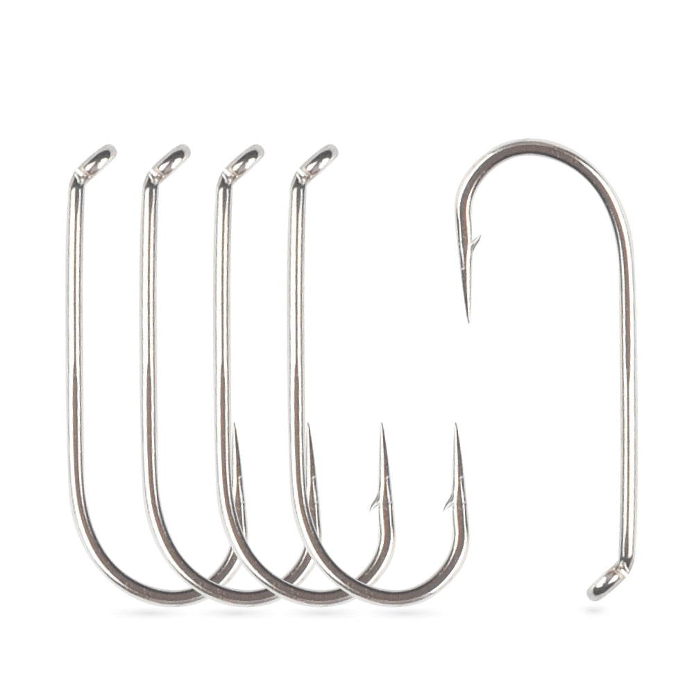 MUUNN Hayabusa Winter Ice Hook,#8~#18 DIY Japan Fishing Jig Head Hooks,Perch Pike Panfish Lure Material