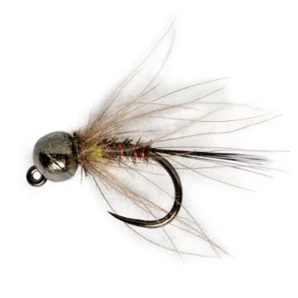 MUUNN 100pcs 3.8-6.4mm Tungsten Slotted Beads Fly Tying Material Multi-Color Fly Fishing Tungsten Beads