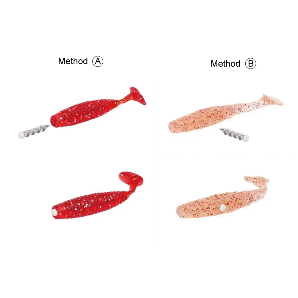 MUUNN 10/20PCS Tungsten Pagoda Nail Weight, Neko Rig/Dek Rig/Wacky Rig 1/96-1/48oz Soft Lure Bass Fishing 1/32-7/64oz Accessories