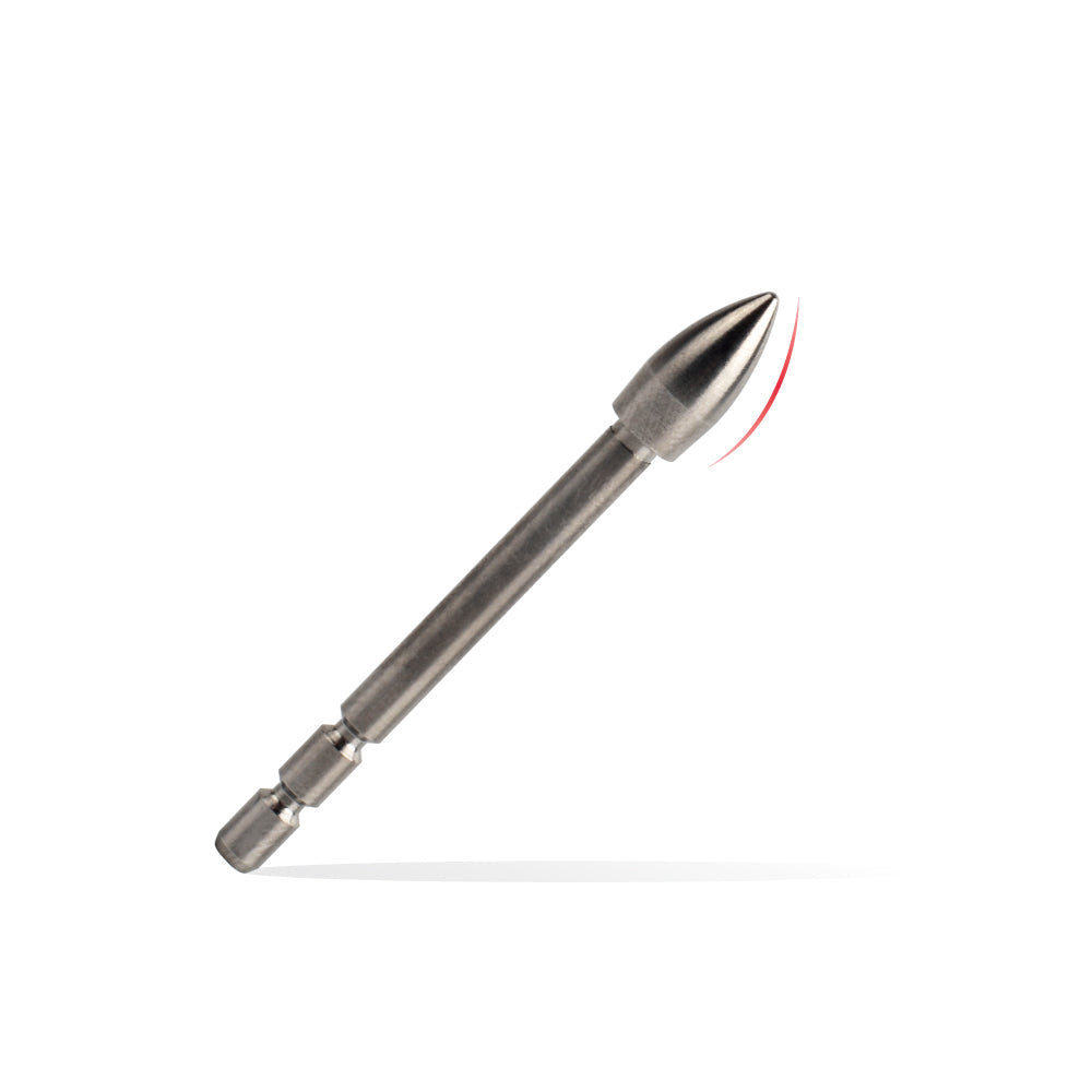 MUUNN 1pc Tungsten Archery Field Points,120 Grains Tungsten Arrow Point for Archery,Shaft Shooting