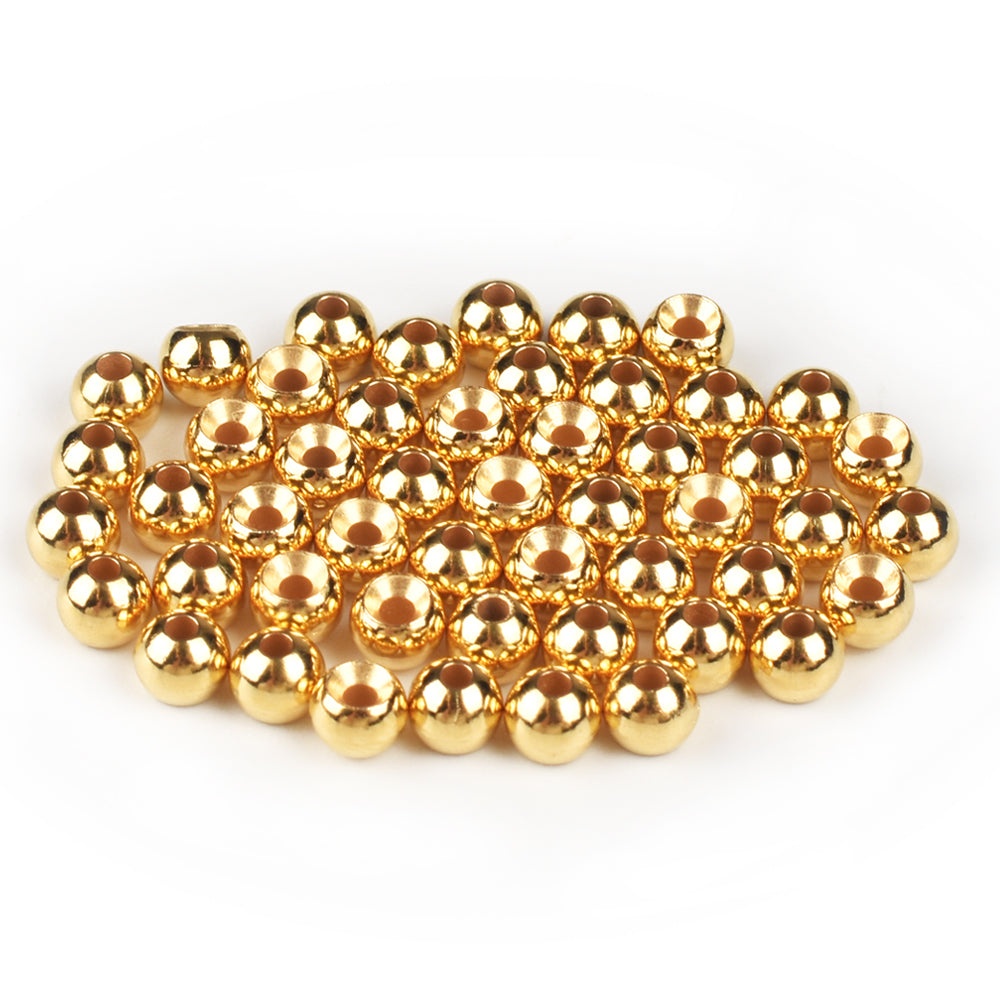 MUUNN 1000pcs Tungsten Fly Tying Countersunk Beads ,1.5-4.0mm Nymph Jig Head Trout Perch Fly Fishing Electroplate Accessoryies