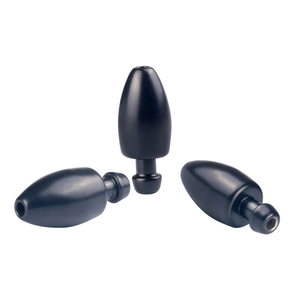 MUUNN 10/5PCS Tungsten Skirted Punch Weight,Skipt Rig 1/4 - 2OZ,Bass Trout Lure Fishing Connector