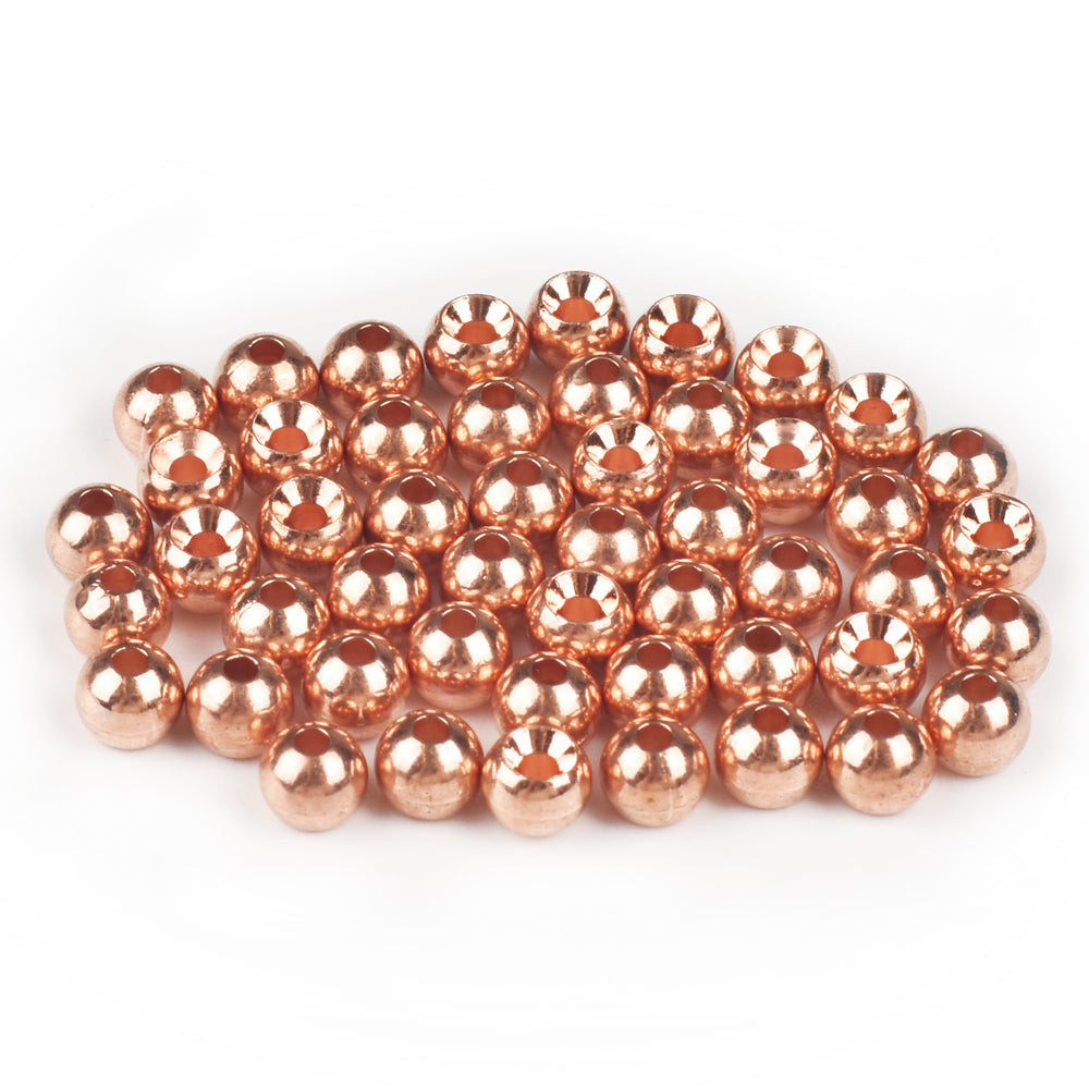 MUUNN 1000pcs Tungsten Fly Tying Countersunk Beads ,1.5-4.0mm Nymph Jig Head Trout Perch Fly Fishing Electroplate Accessoryies