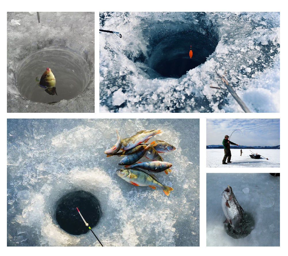 MUUNN 25/50pcs Tungsten Tear Drop Ice Fishing Jig Set,Boxed 2.7mm~7mm Winter Perch Crappie Walleye Ice Bait Kit