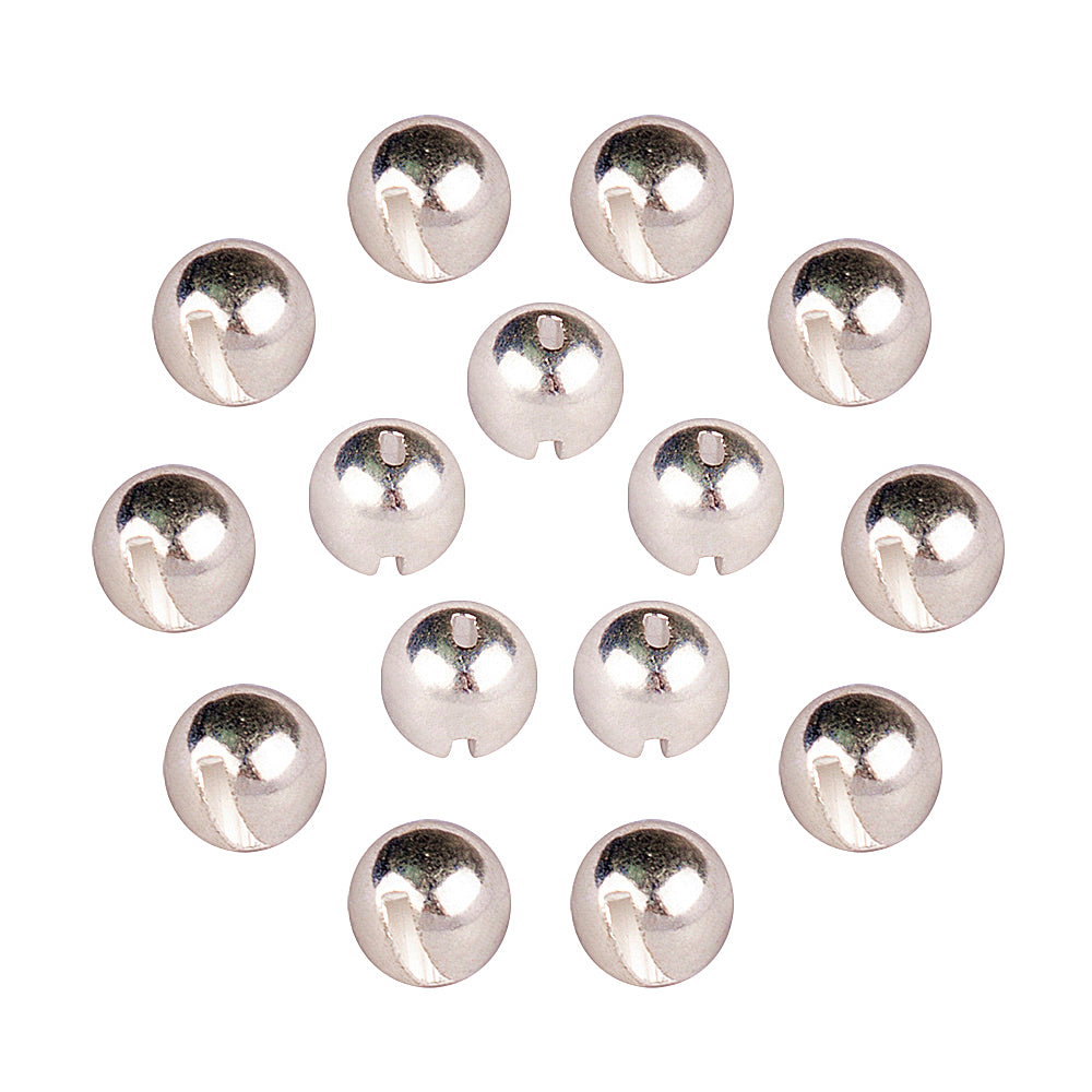MUUNN Tungsten Slotted Beads 100pcs 2.5mm-3.8mm Fly Fishing Bead