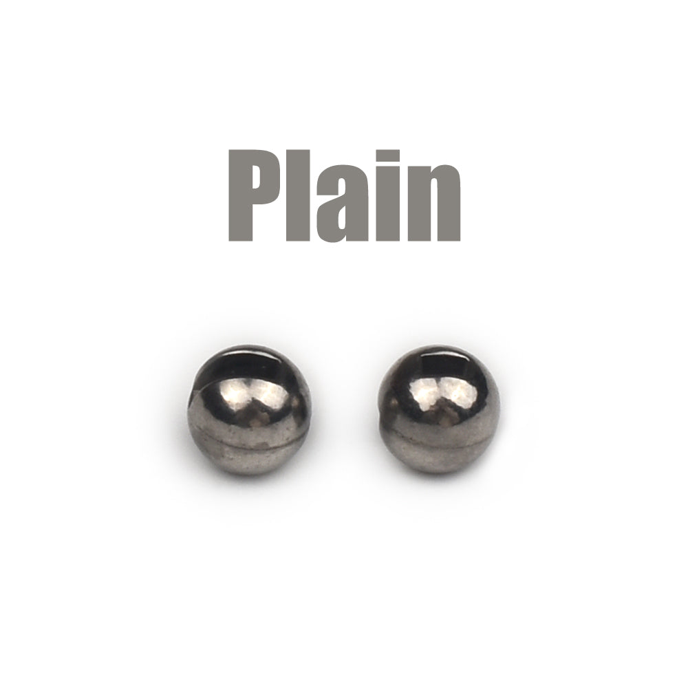 MUUNN Classic Metallic Premium Slotted Tungsten Beads for Fly Tying