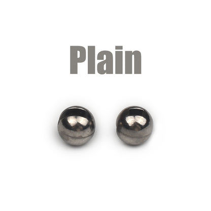 MUUNN Classic Metallic Premium Slotted Tungsten Beads for Fly Tying