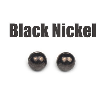 MUUNN Classic Metallic Premium Slotted Tungsten Beads for Fly Tying