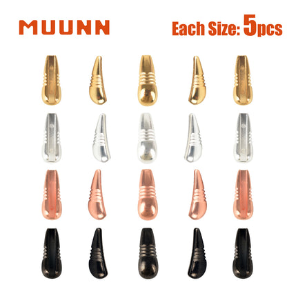 MUUNN 20pcs Combo Tungsten Javi Beads Fly Tying Material XS-l Multi-Color Nymphs Flies Jig Hook Trout Bass Bream Fishing Tool